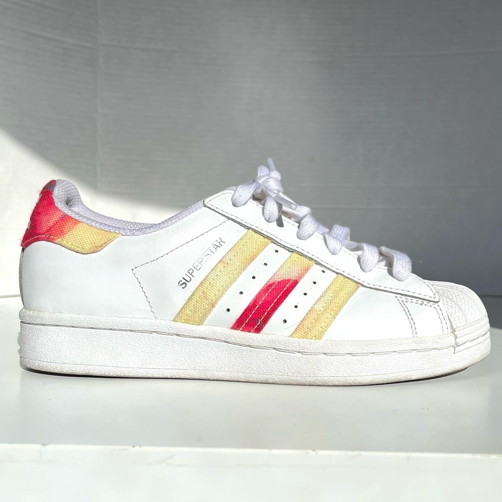 Adidas Superstar White Dreamy Color Pop Shoes - Picture 4 of 11
